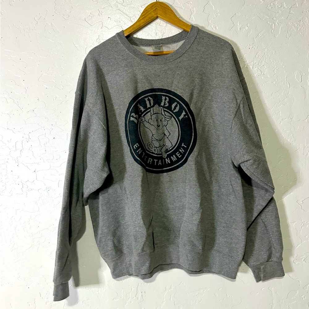 Vintage 90s Bad boy entertainment exclusive sweater